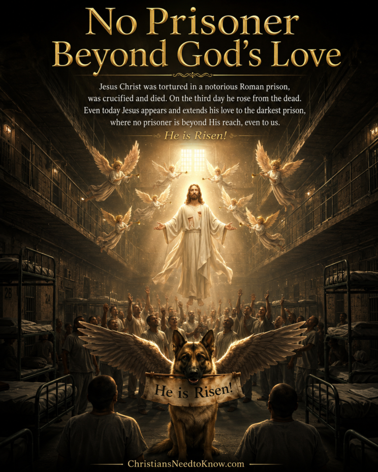 No Prisoner Beyond God’s Love