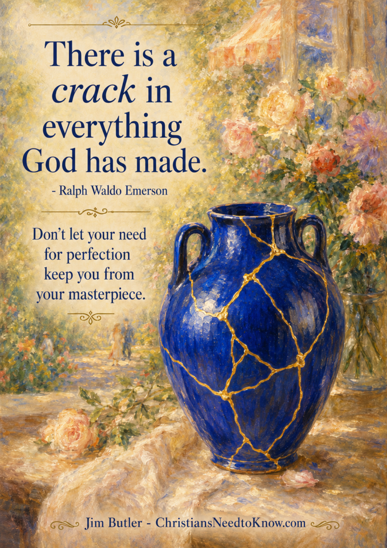 From Pieces of Brokenness, A Masterpiece